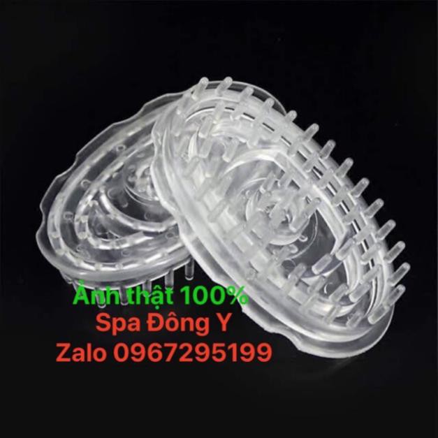 Free Ship [CHẢI LÀ SẠCH CHẢI LÀ THÔNG] Lược silicon cao cấp, lược gội dưỡng sinh. hàng chuẩn công ty, bảo hành trọn đời