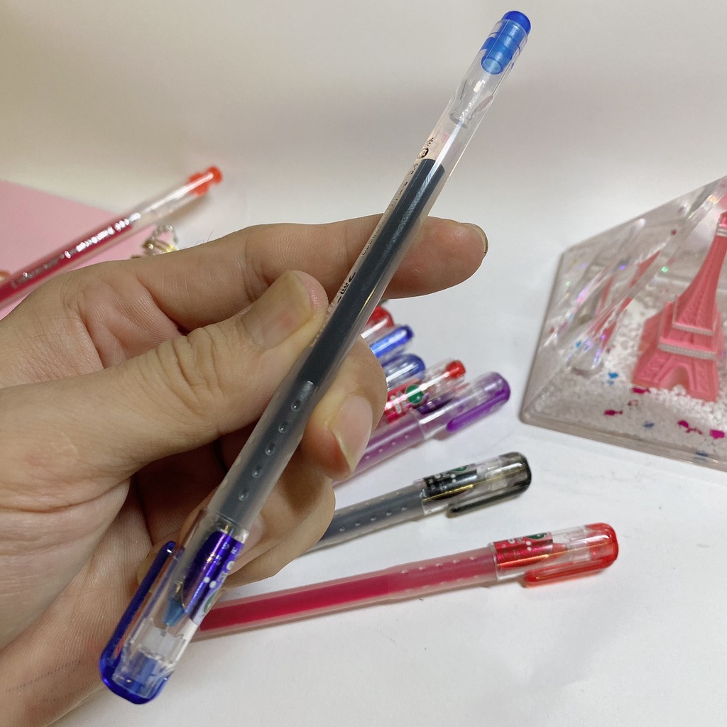 Bút Gel mực nước viết êm, Bút gel mực siêu nhiều