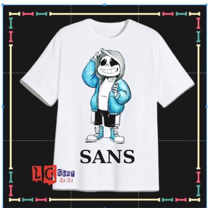 Áo sans ink sans Error Sans Biệt Đội Gangster yêu thích cho bé trai, bé gái