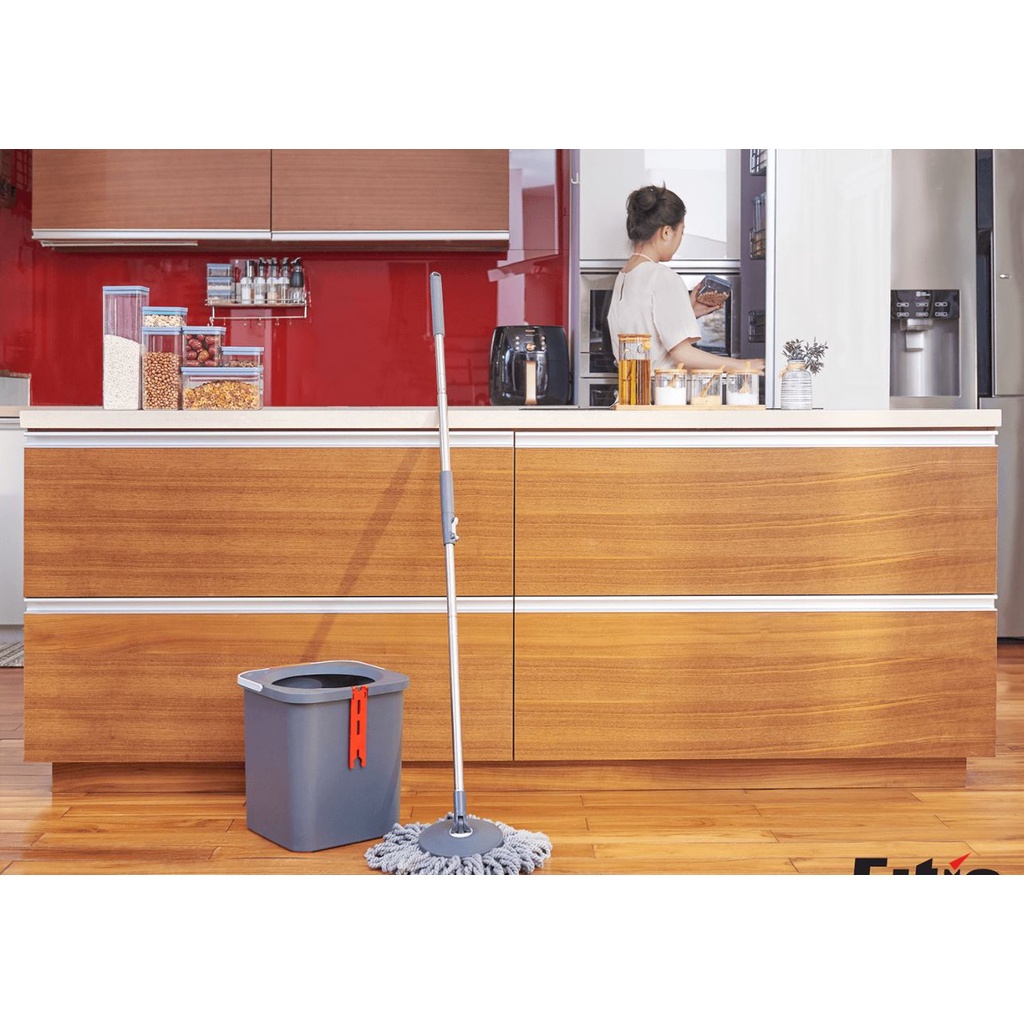 Bộ lau nhà Fittis Nora mới, sản phẩm mới của fitis chuyên gia vệ sinh nhà cửa bền bỉ