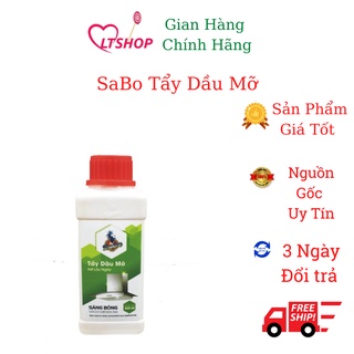 Tẩy dầu mỡ két lâu ngày SABO-M chai 500ml, tẩy sạch dầu mỡ trên lưới hút mùi, nhà bếp, xoong nồi, tẩy cực nhanh