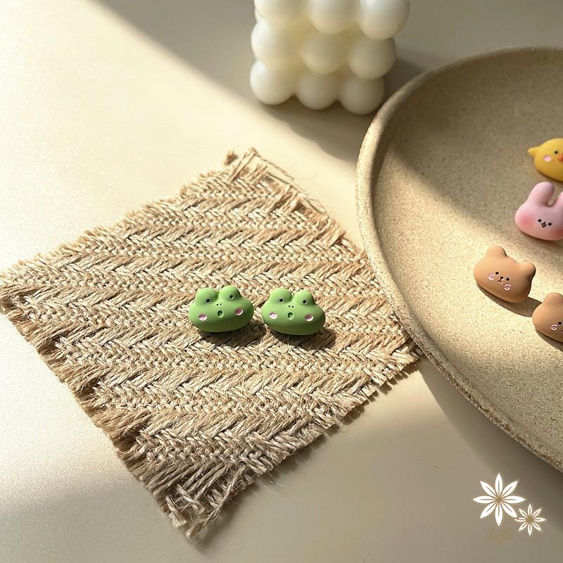 Khuyên Tai Bạc 925 Hình Động Vật Dễ Thương