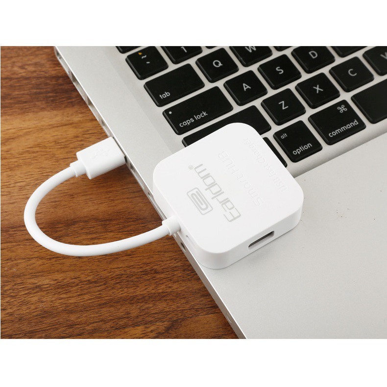 [Mã 2404EL10K giảm 10K đơn 20K] Bộ chia cổng USB Earldom HUB01-4 cổng USB