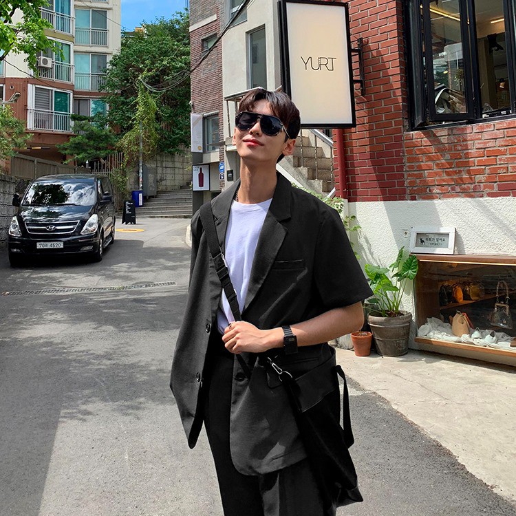 Áo blazer cộc tay Jack Lane