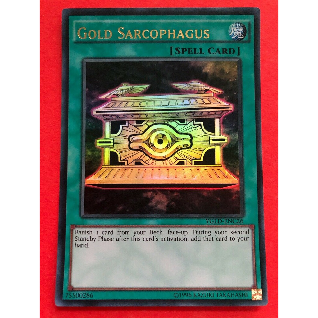Bài Yugioh - Gold Sarcophagus