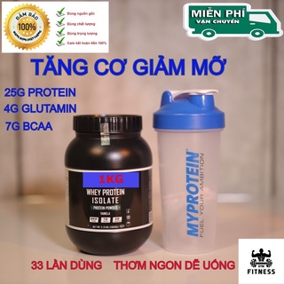 [ CHÍNH HANG] 1KG WHEY PROTEIN ISOLATE – Bổ sung protein, ít calories, ít béo, tăng cơ