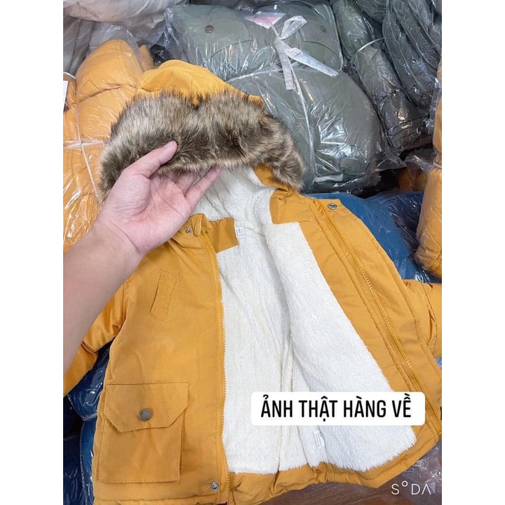 ÁO KHOÁC PARKA BÉ TRAI