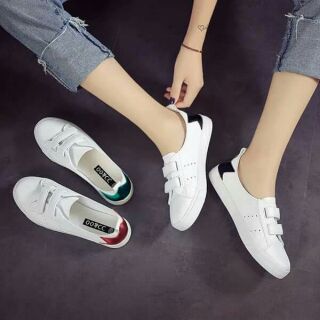Bata trắng gót màu siêu nhẹ