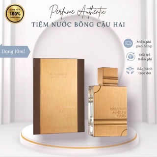 Nước Hoa Unisex Al Haramain Amber Oud Gold 10ml