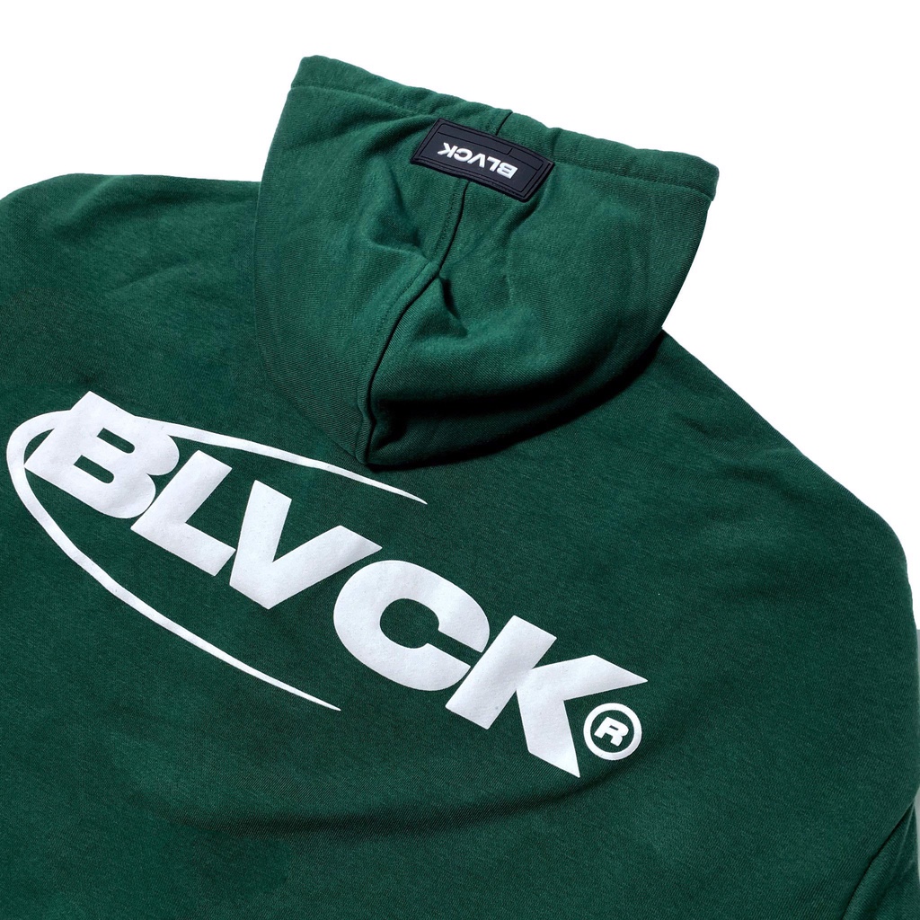 Áo khoác hoodie Zip - Green