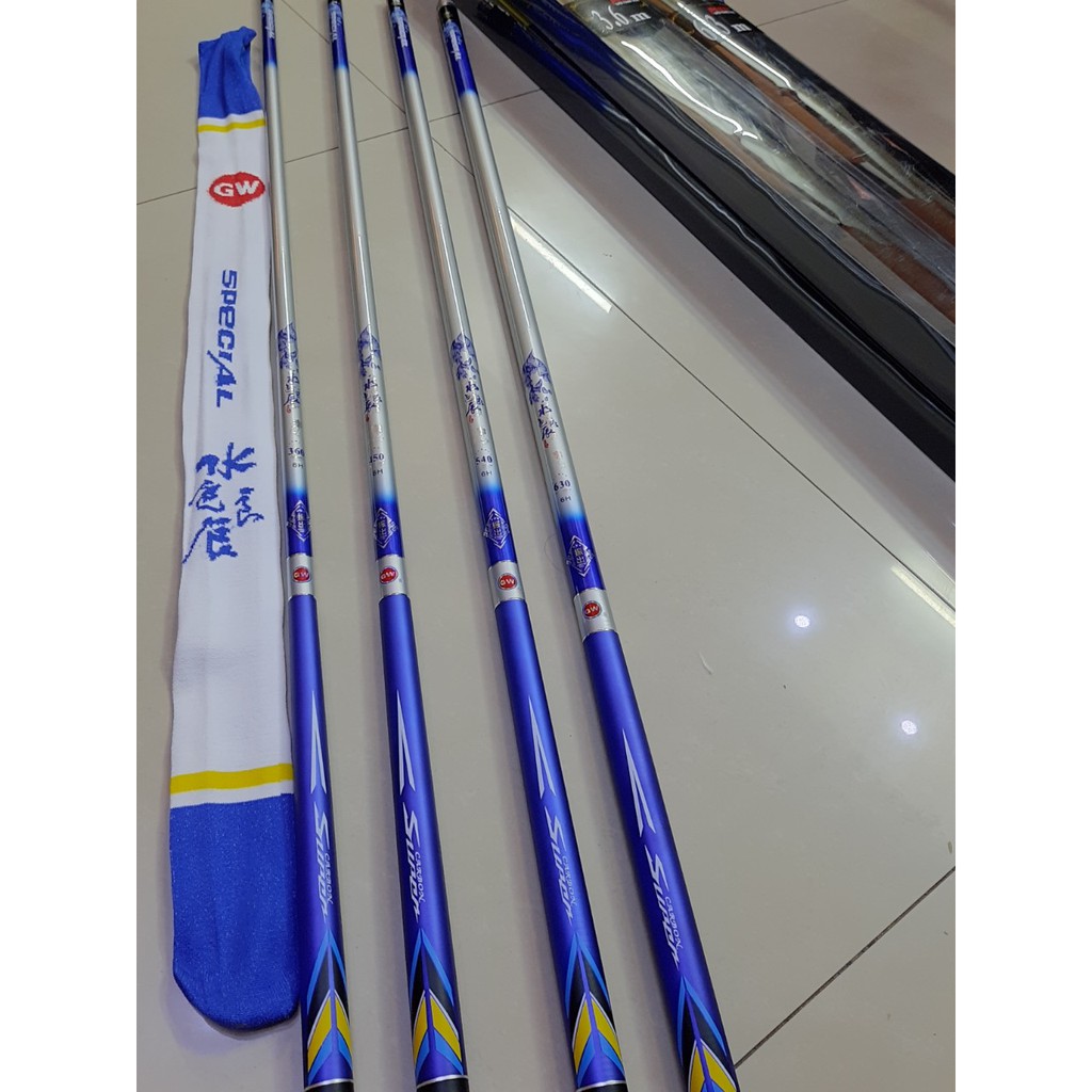 cần câu tay GW special 6H catbon xoắn siêu khỏe