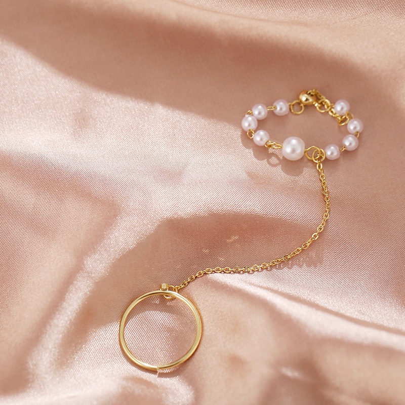 Nhẫn Đeo Giữa Ngón Tay Bằng Kim Loại