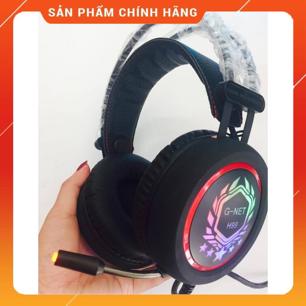 [Mã 267ELSALE hoàn 7% đơn 300K] Combo 15c tai nghe Gnet H99 có led dailyphukien