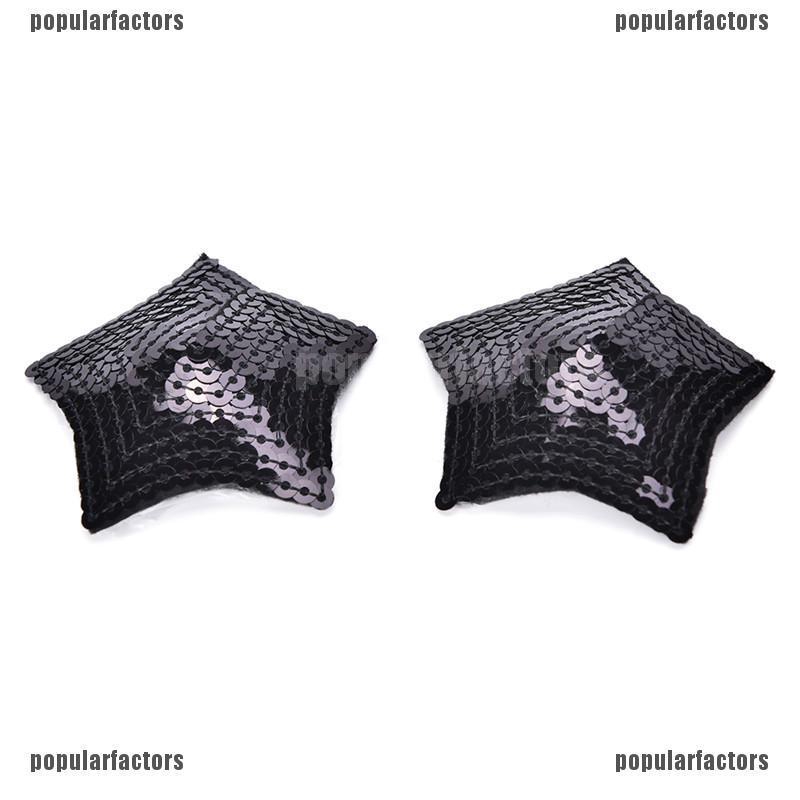 Miễn Phí Vận Chuyển N 99K_ PP Núm Vú Giả Tua Đính Kim Sa Hình Ngôi Sao Gợi Cảm Cho Nữ