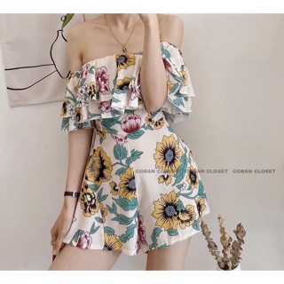 JUM HOA TRỄ VAI 4 màu 💕