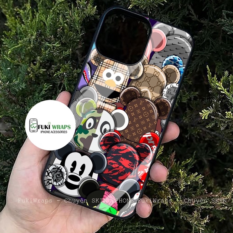 Ốp Lưng Kính Cường Lực / Case Chống Vỡ Dành Cho 13ProMax 12ProMax 11ProMax X XSMAX Fukishop