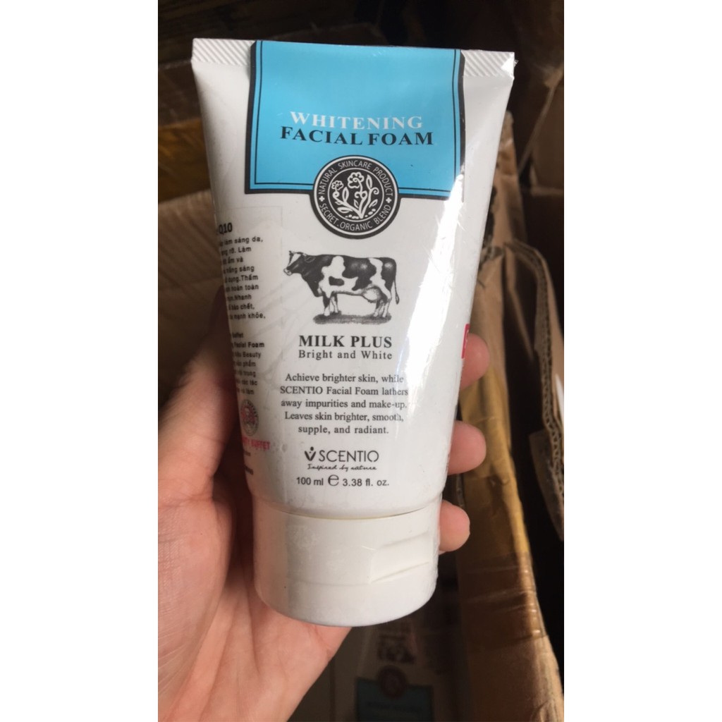 Sữa rửa mặt bò Q10 Milk Plus Thái Lan