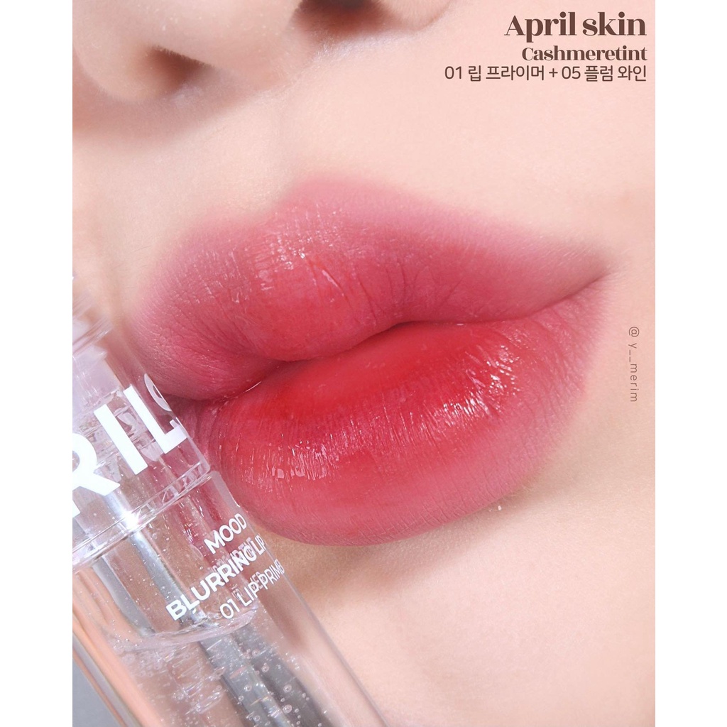 Son kem lì Aprilskin Mood Blurring Lip Tint 4g