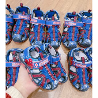 Sandal Spider man bé trai