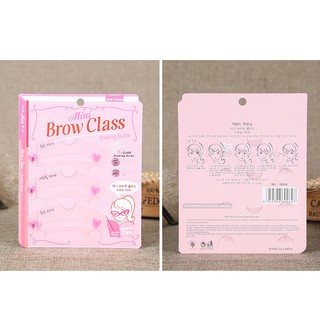 Khung kẻ chân mày bộ 3 mini Brow class drawing guide