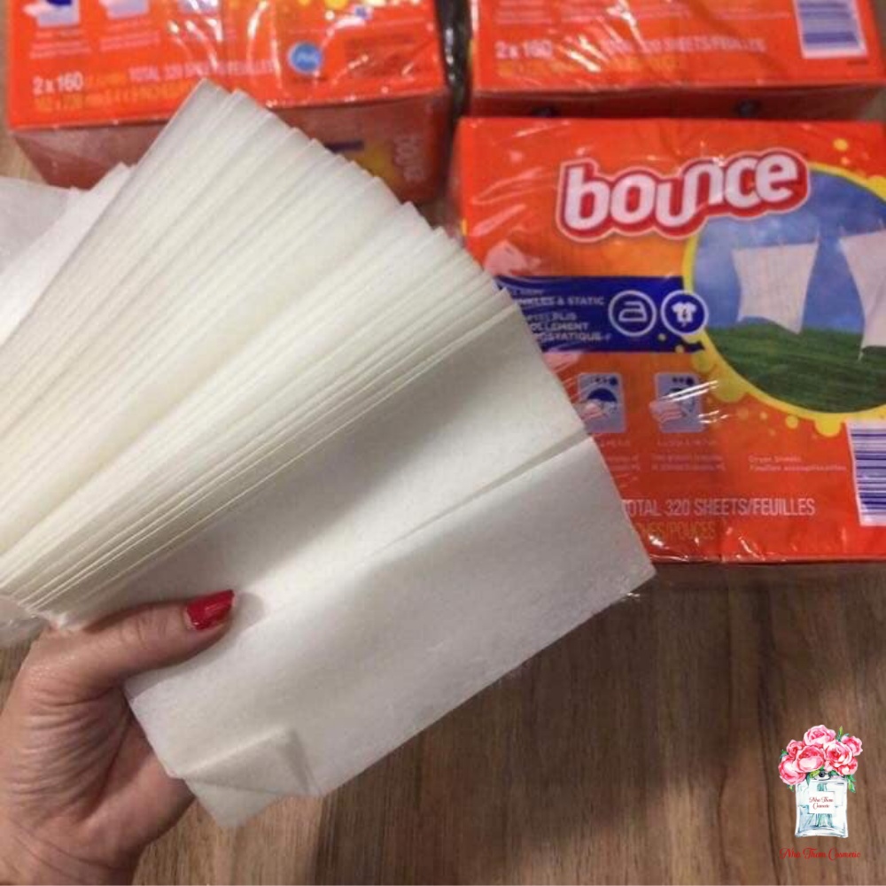 Giấy Thơm Quần Áo Bounce Mỹ Tách Lẻ - Làm Thơm Quần Áo Và Loại Bỏ Mùi Ẩm Mốc