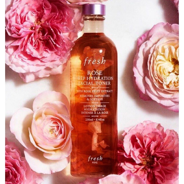 Nước hoa hồng FRESH ROSE DEEP HYDRATION FACIAL TONER