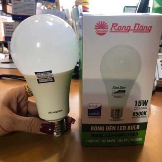 Bóng led buil 15w Rạng đông