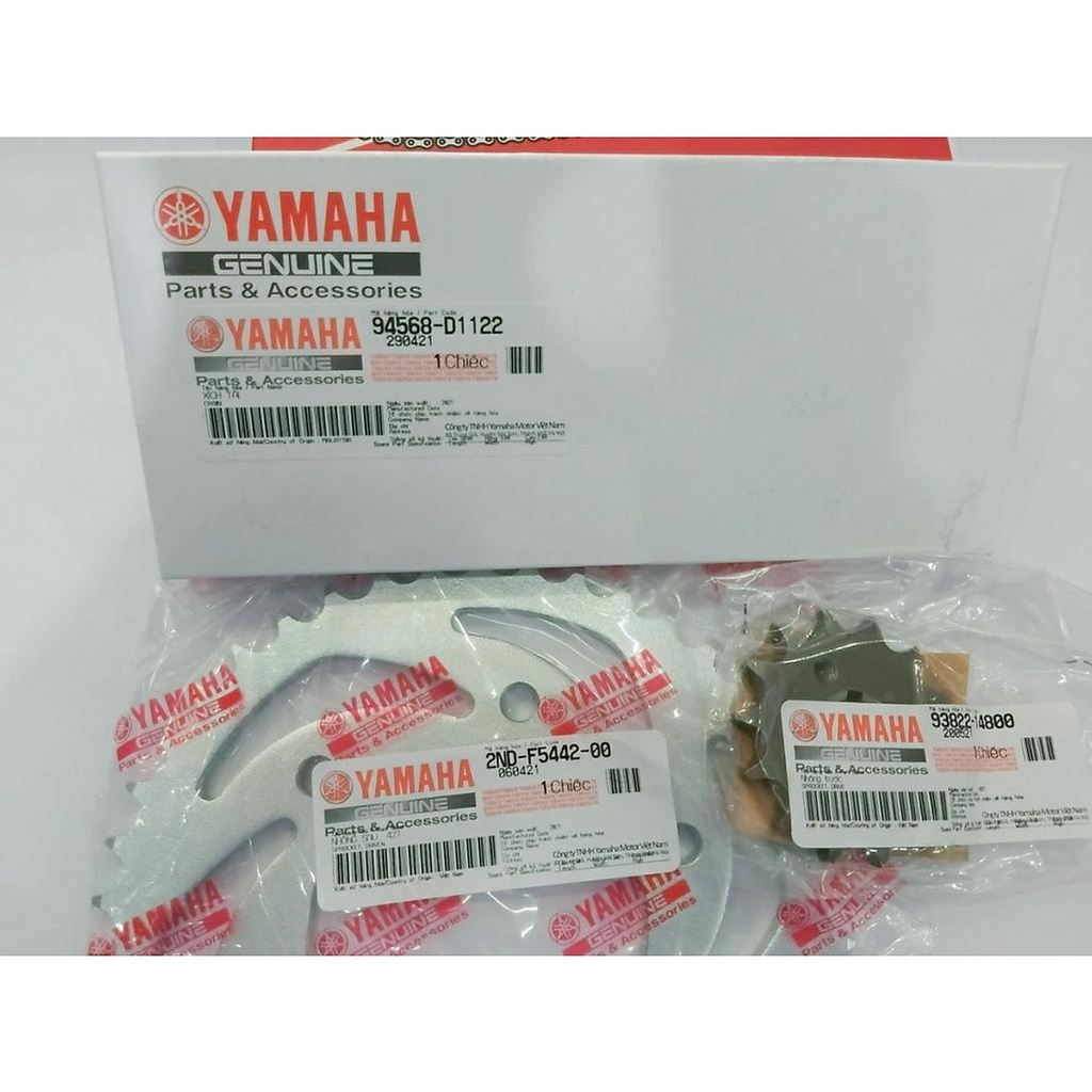 YAMAHA EXCITER 150 | Nhông Xích Exciter 150 Đĩa Bạc Full Bộ Siêu Bền