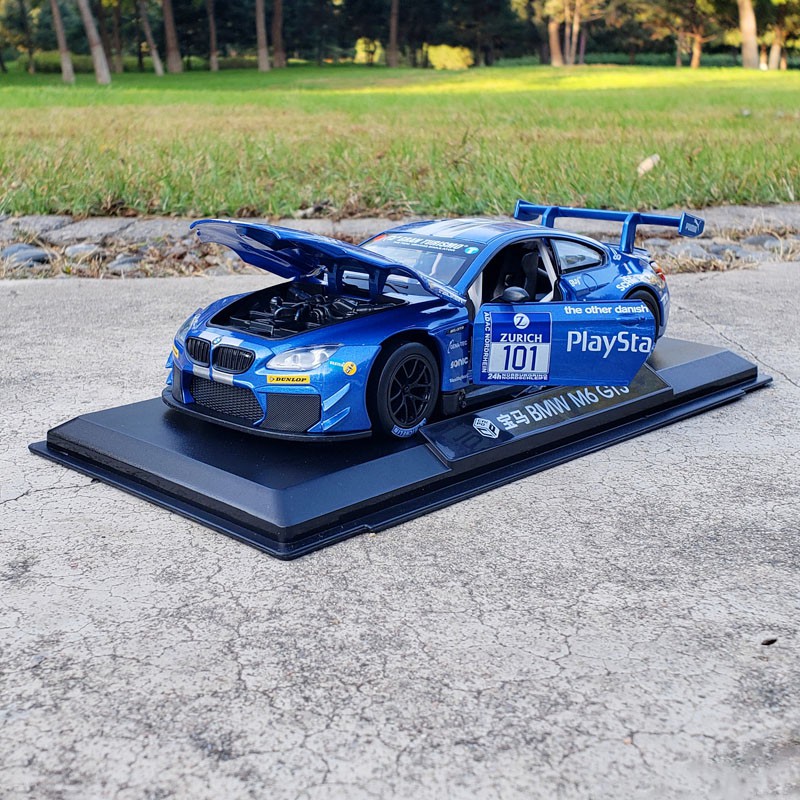 Mô hình xe BMW M6 GT3 1:24 Caipo