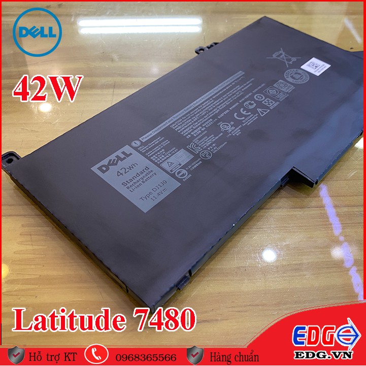 Pin laptop dell latitude 7480 chính hãng