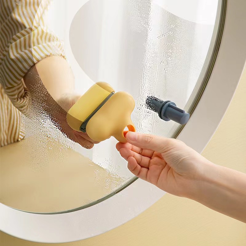 Dụng Cụ Vệ Sinh Gương Nhà Tắm Thiết Kế Sáng Tạo Dễ Thương