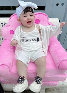 Turban tóc cho bé( ảnh khách nhí)