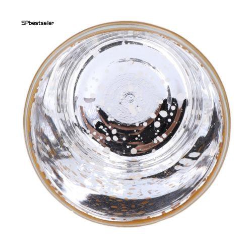 Đế nến dạng ly thủy tinh thiết kế độc đáo đẹp mắt