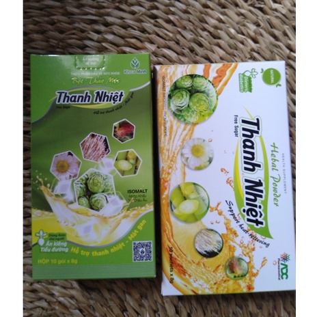 BỘT THẢO MỘC THANH NHIỆT ADC - Hỗ trợ thanh nhiệt, lợi tiểu, mát gan, giảm loét miệng lưỡi do nhiệt.