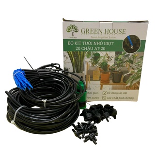 [Hàng xịn] Bộ KIT tưới nhỏ giọt 20 Que cắm- Tưới chậu cây, ban công, dưa lưới, dâu tây