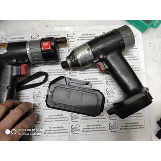 [DIY] NEW!!! Đế chuyển pin máy khoan, vit National 9.6V loại pin đầu lùn (đầu ngắn) sang dùng hộp pin cài Makita 12-14V