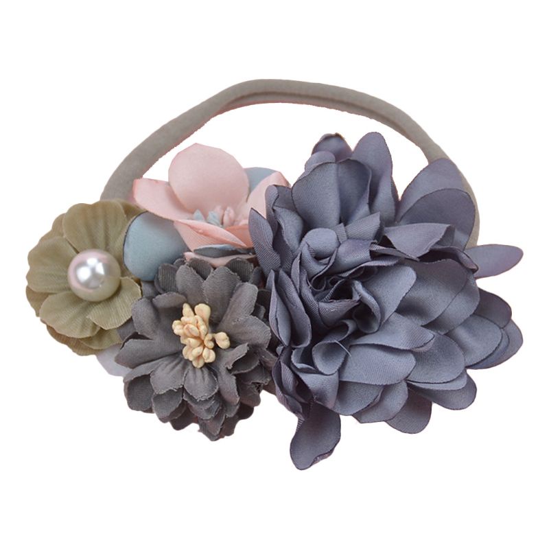 Băng Đô Vải Mềm Co Giãn Handmade Thời Trang Cho Bé Gái