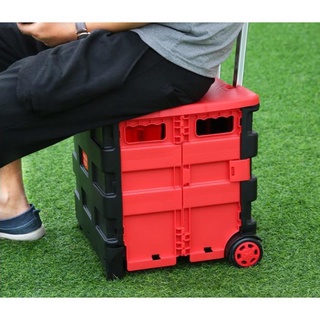Thùng Đựng Đồ Dạng Gập Có Tay Kéo Vali Siêu Tiện Lợi