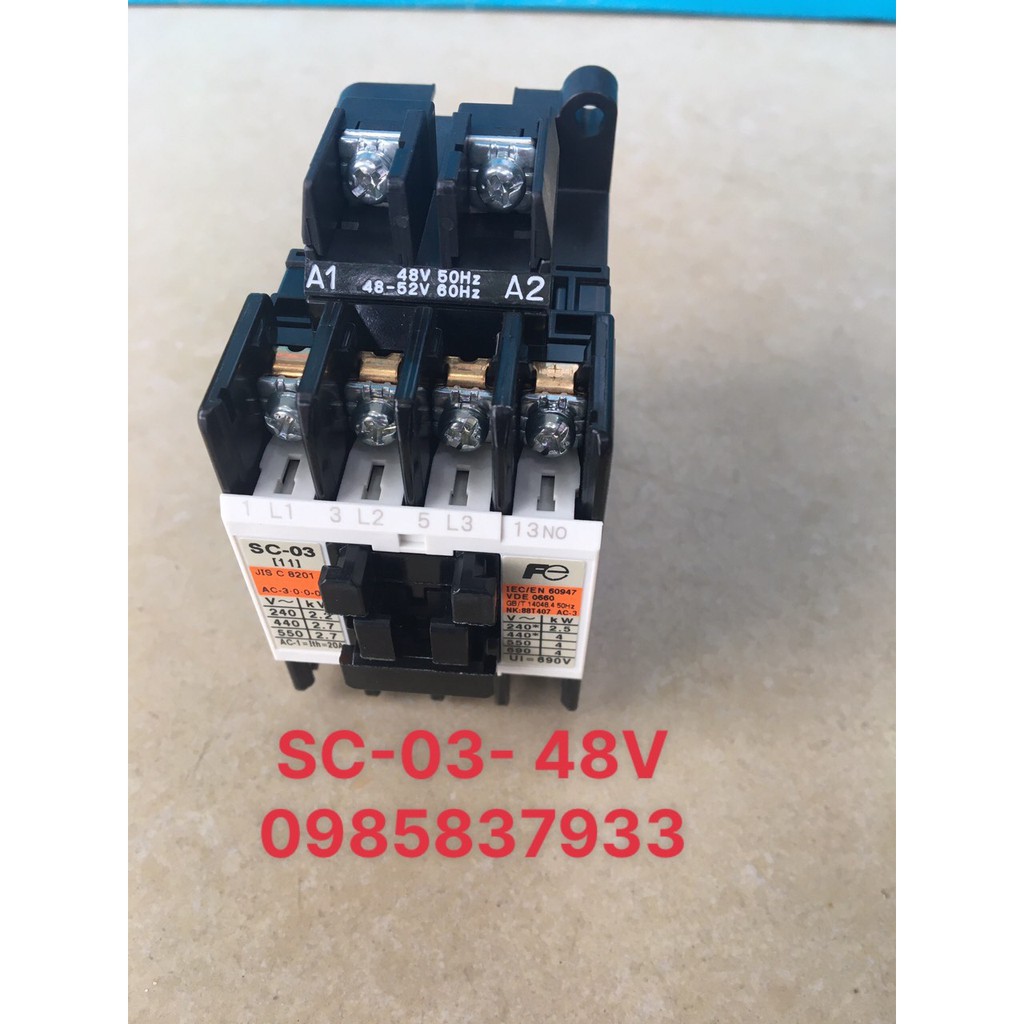 Khởi động từ SC-03 48VAC Fuji Nhật