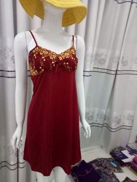 [Mã FAMAYWA giảm 10K đơn 50K] Đầm ngủ thun lanh kiểu dây | BigBuy360 - bigbuy360.vn