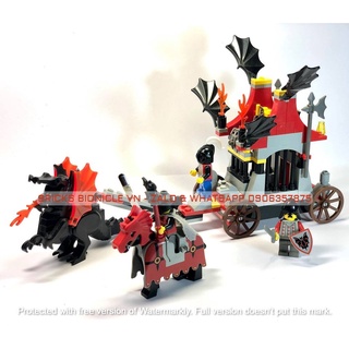 Lego castle system - đồ chơi xếp hình lego lâu đài trung cổ - 6047 fright knight - traitor transport