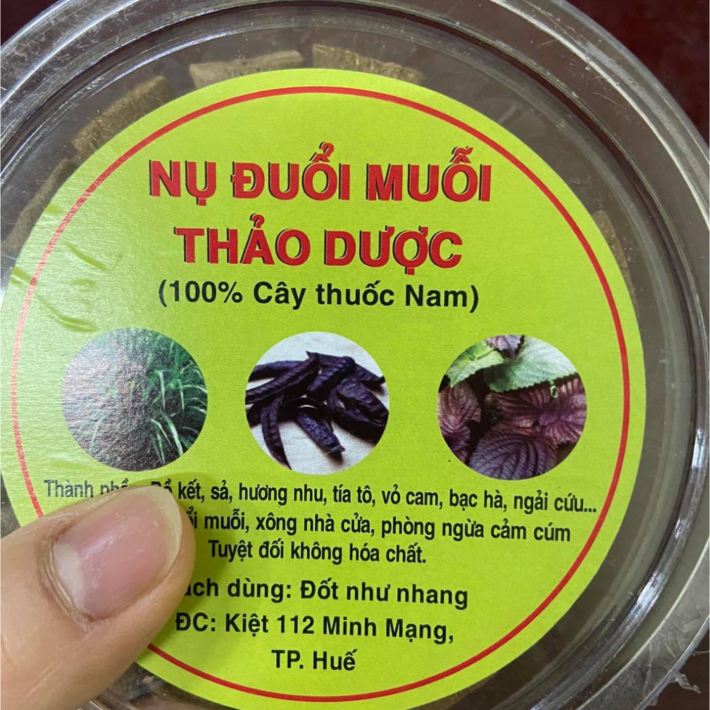 Hộp Nụ Đuổi Muỗi Thành Phần 100% Thảo Dược