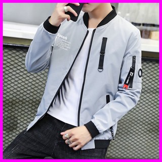 Áo khoác nam kiểu hàn dáng bomber - phong cách trẻ trung 2020