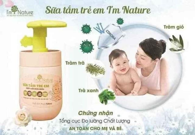 Sữa tắm thảo mộc I'm Nature