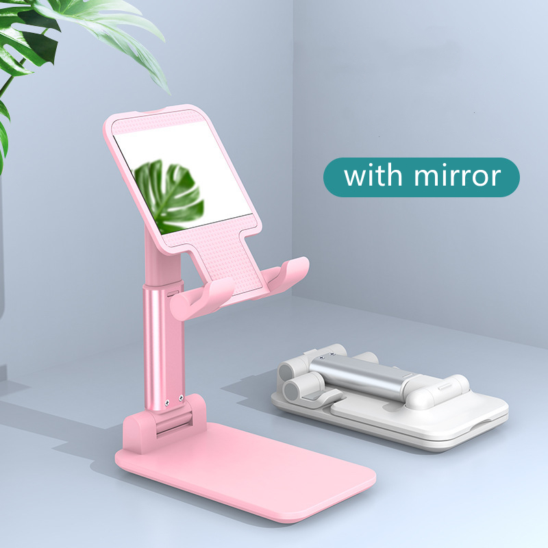 Giá đỡ điện thoại dạng gập nhỏ gọn mini để bàn ổn định có thể điều chỉnh góc và độ cao