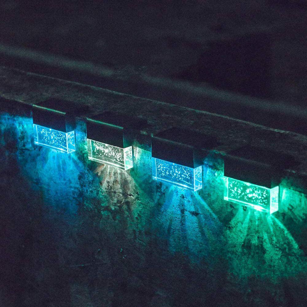 Đèn LED trang trí YIYU chống nước đa năng cho hàng rào/ cầu thang/ sân vườn