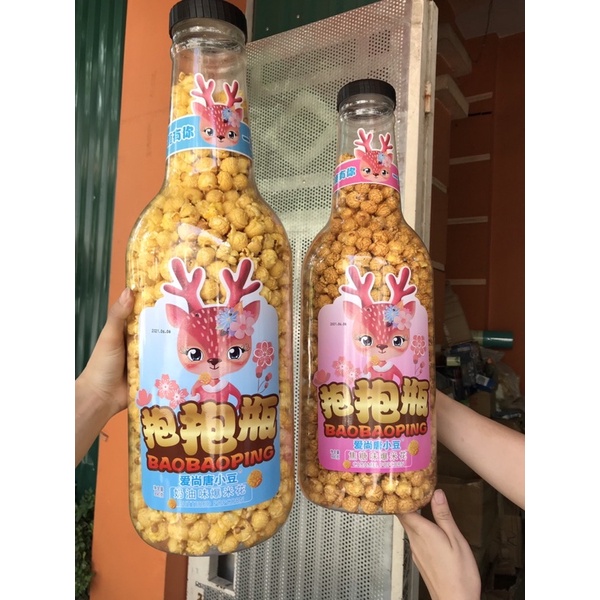 CHAI BỎNG NGÔ SIÊU TO KHỦNG LỒ HOT HIT 890gram ( hình hươu ) | BigBuy360 - bigbuy360.vn