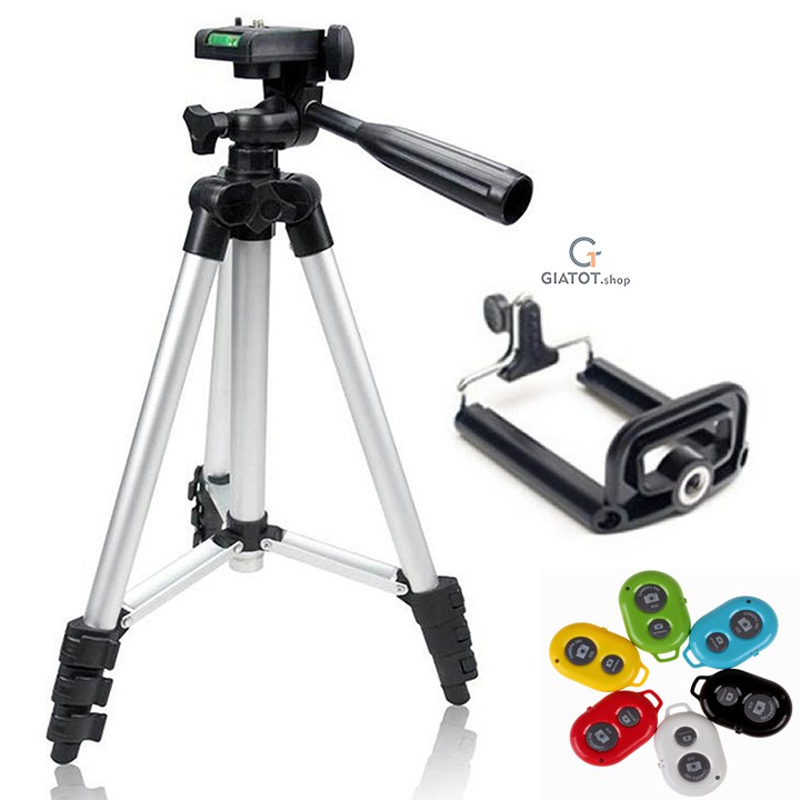 Chân Đế Chụp Hình Tripod TF-3110 có Remote, hàng đẹp GiatotHN