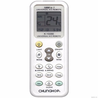 REMOTE TẤT CẢ  MÁY LẠNH CHUNGHOP