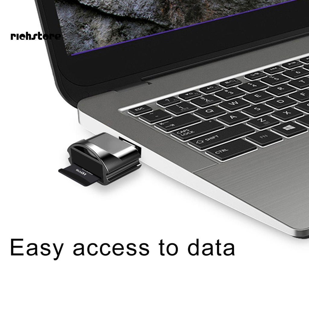 Đầu Đọc Thẻ Nhớ Mini Bằng Hợp Kim Kẽm Tiện Dụng Cho Văn Phòng | BigBuy360 - bigbuy360.vn